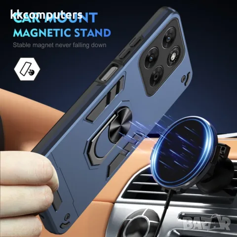 WANLONFENG YS Series за Motorola Moto G67 5G / Moto G87 5G / Moto G77 5G Удароустойчив PC TPU Калъф , снимка 5 - Калъфи, кейсове - 55557534