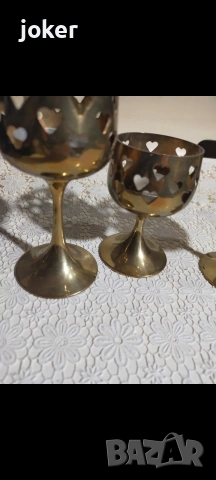 метални свещници , снимка 5 - Други ценни предмети - 54083653