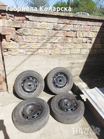 Железни джанти с гуми- 4 броя