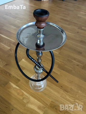 Стоманено наргиле KEFO на винт 65см , снимка 2 - Наргилета - 54062346