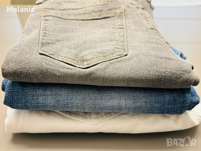 3 чифта дънки Bershka, Pull & Bear, Only, р-р EU 34