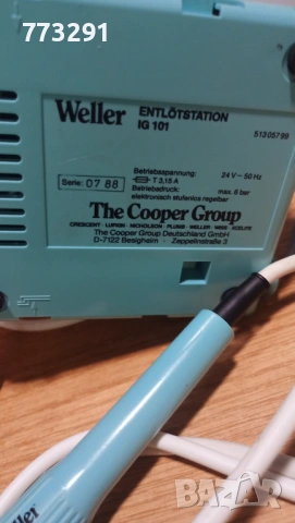 WELLER ig 101, снимка 8 - Друга електроника - 54797274