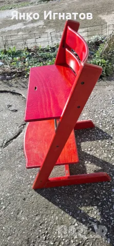 Детски Стол Stokke , снимка 2 - Столчета за хранене - 55649906