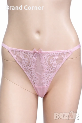 Дамско долнище Hunkemöller, размер L – розова дантела