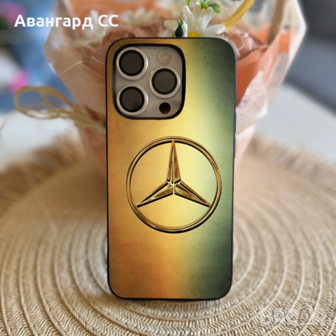 Силиконов Калъф за iPhone с лого Mercedes, снимка 8 - Калъфи, кейсове - 54611185