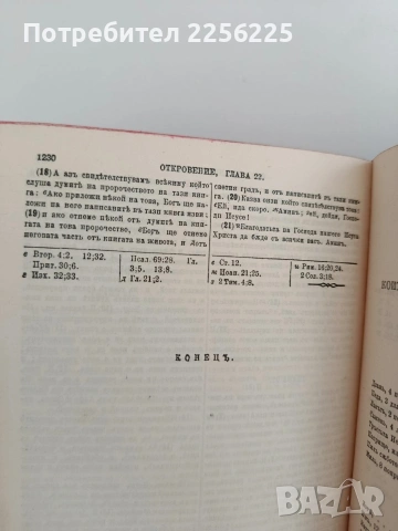 Стара Библия, снимка 13 - Специализирана литература - 54514097