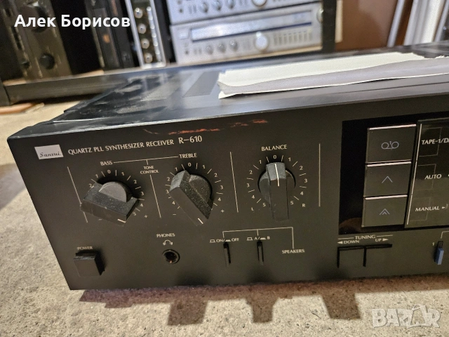 Ресийвър Sansui R-610, снимка 3 - Ресийвъри, усилватели, смесителни пултове - 54879645