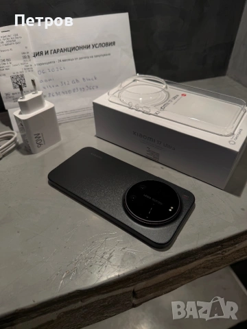 КАТО ЧИСТО НОВ Xiaomi 17 Ultra  512 GB + гаранция, снимка 2 - Xiaomi - 54838716
