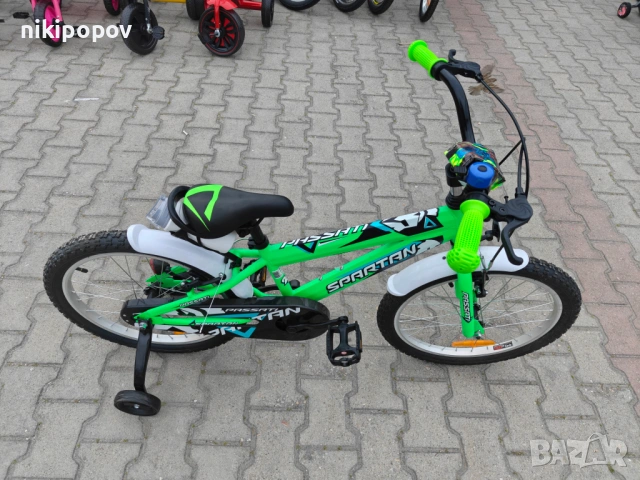 BG Детски велосипед 20" SPARTAN зелен, снимка 3 - Велосипеди - 54334431