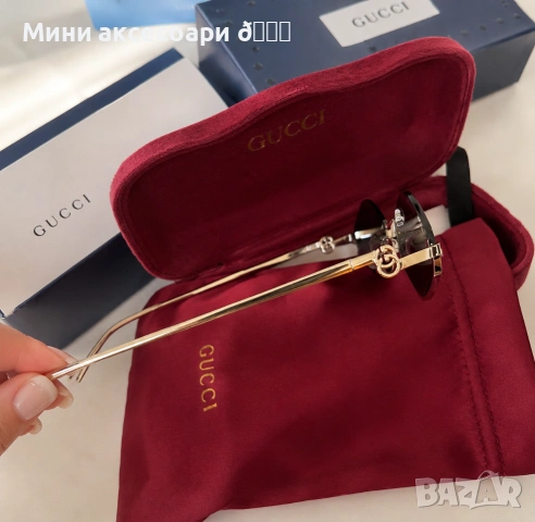 Gucci слънчеви очила, снимка 4 - Слънчеви и диоптрични очила - 55071611
