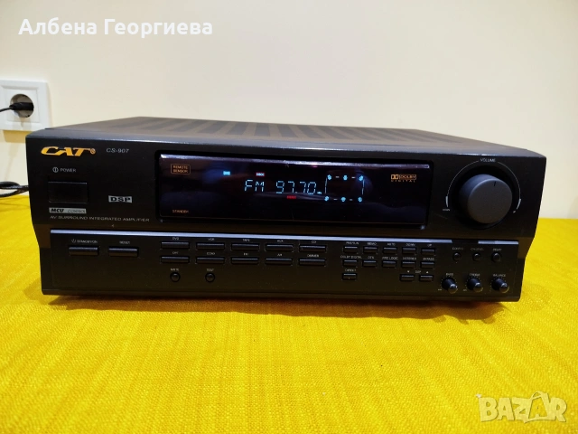 Усилвател CAT CS- 907- 120 W max, снимка 8 - Ресийвъри, усилватели, смесителни пултове - 54970954