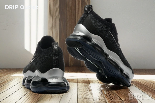 !НОВИ! Nike Air Max Scorpion | Black/Silver | + КУТИЯ, снимка 5 - Маратонки - 54574502