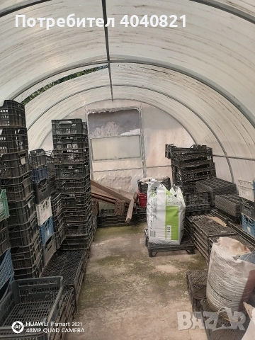 Продавам конструкция за оранжерия 3м/4м/2.1/, снимка 3 - Оранжерии - 54638002