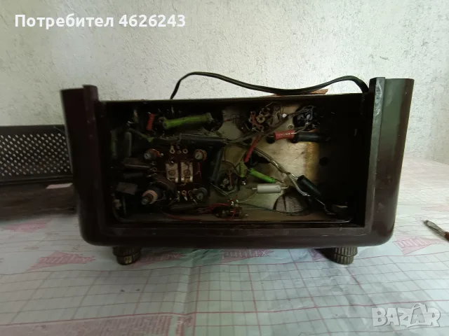 ретро радиоприемник, снимка 4 - Антикварни и старинни предмети - 55310264