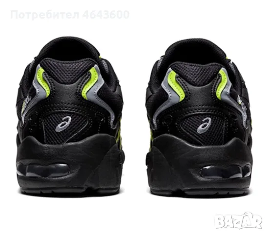 Унисекс маратонки ASICS Gel-Kayano 5 OG Black Neon, снимка 4 - Маратонки - 55297140