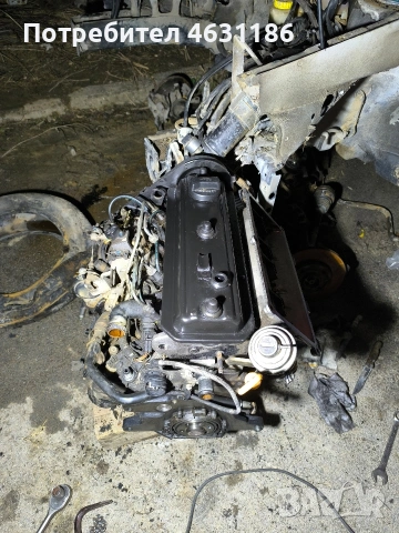 Двигател от vw polo 6n 1.9sdi , снимка 2 - Части - 54582928