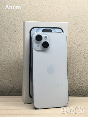 Iphone 15 blue 128gb, снимка 2 - Apple iPhone - 54923410