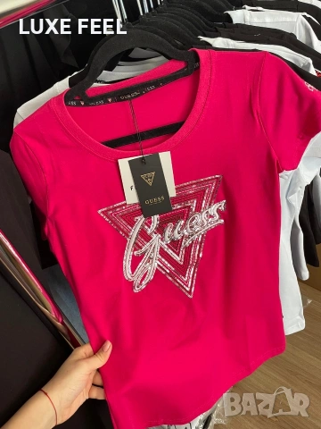 Moschino ✨ Guess ✨Prada ✨Дамски Тениски , снимка 8 - Тениски - 55013890