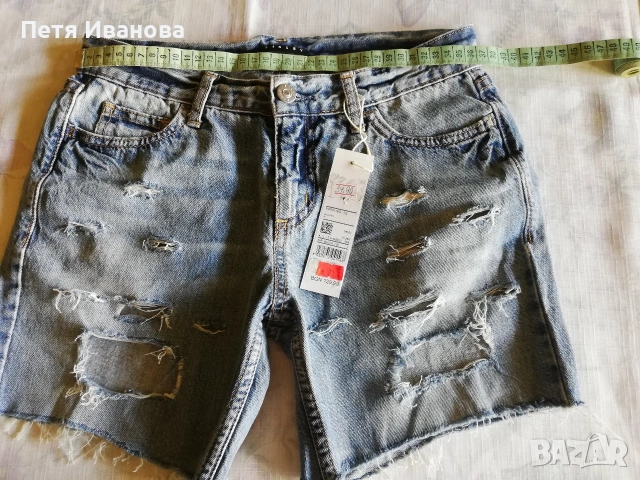 различни къси дънки Mango, Zara и др. , снимка 2 - Дънки - 54772678