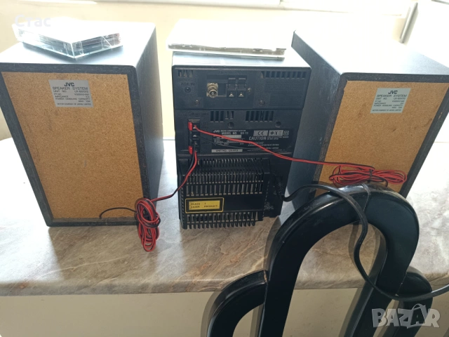 Jvc UX T3 micro system+колoнките jvc, снимка 2 - Аудиосистеми - 53493416