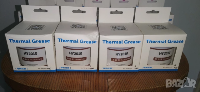 100гр 10 W/m·K Halnziye HY2610 Thermal Putty течен термопад нова подобрена гъста версия, снимка 7 - Други - 53251756