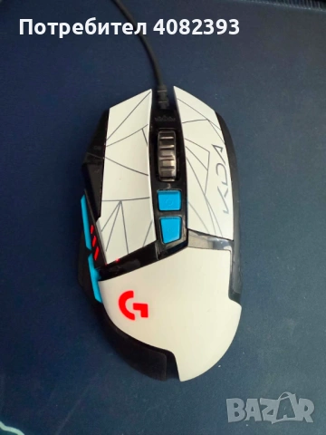 Logitech G502 HERO SE White, снимка 6 - Клавиатури и мишки - 54954112