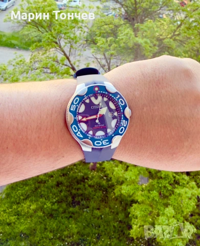 Citizen Promaster "ORCA" Blue Eco-Drive Solar BN0231-01L, снимка 8 - Мъжки - 54452735