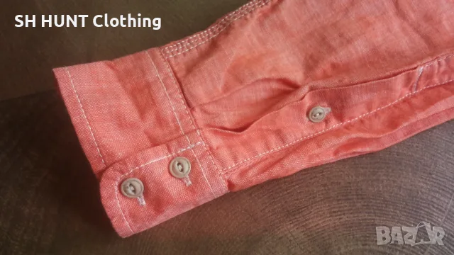 DIESEL Regilar Fit Coton Shirt Размер L мъжка памучна риза 9-69, снимка 5 - Ризи - 55494133