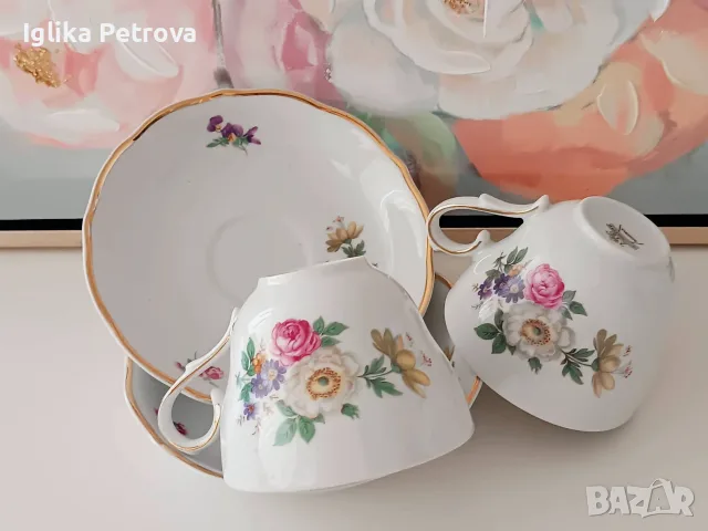 Антикварен, винтидж сервиз, снимка 12 - Антикварни и старинни предмети - 55329095