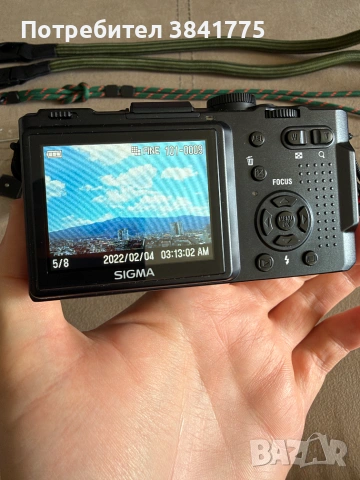 Sigma DP1s фотоапарат като ново, рядък модел с Foveon X3 сензор, снимка 5 - Фотоапарати - 55163347