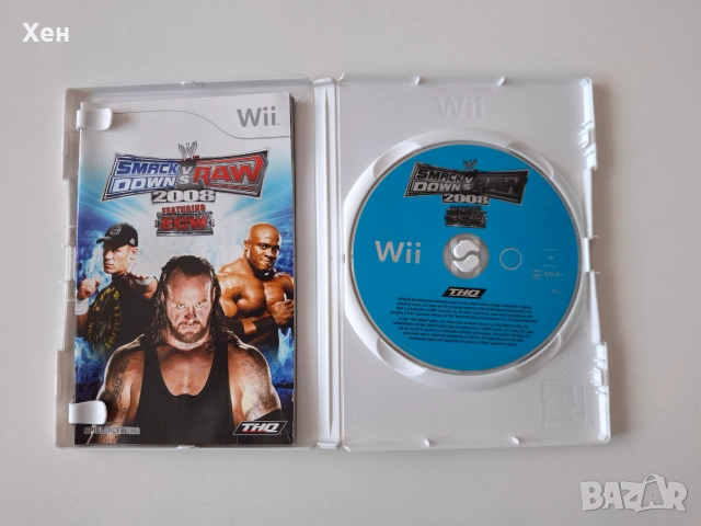 SmackDown vs. Raw 2008 Nintendo Wii, снимка 3 - Игри за Nintendo - 55178700