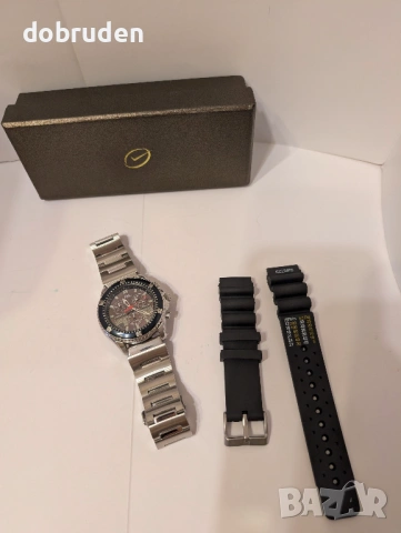 Промо! Citizen x JAL Promaster C650 diver eco-drive соларен часовник, снимка 4 - Мъжки - 52912653