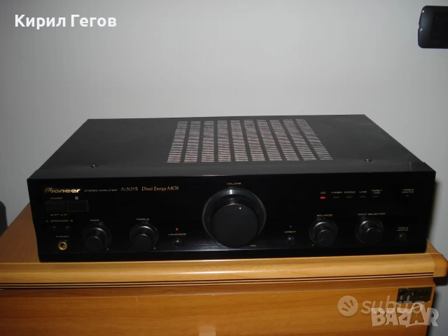 Продавам усилвател PIONEER A-307R Direct Energy MOS, снимка 2 - Ресийвъри, усилватели, смесителни пултове - 55070222
