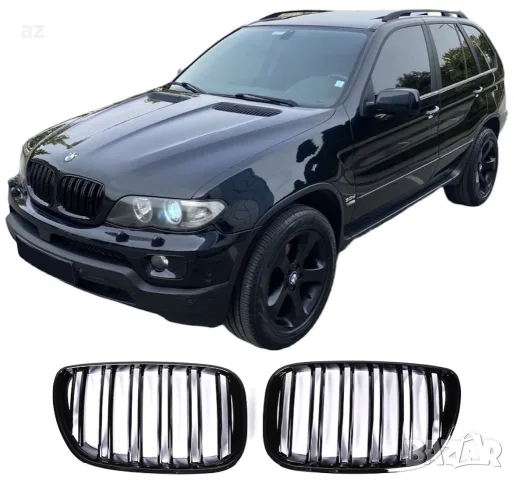 Черни двойни бъбреци. БМВ Е36, Е46, Е60, E90, F10, F30, Х5, Х6., снимка 13 - Аксесоари и консумативи - 55552058
