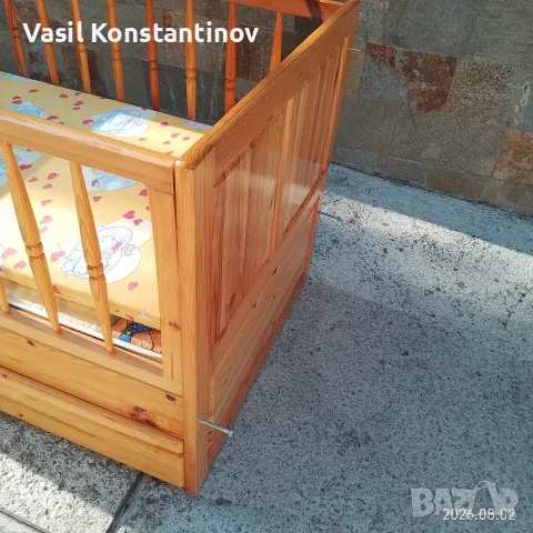 Детско креватче , снимка 2 - Мебели за детската стая - 55514354