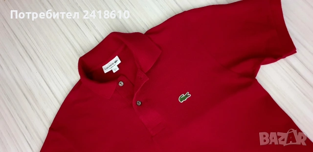 Lacoste Classic Fit  Pique Cotton Mens Size 3 - S НОВО! ОРИГИНАЛ! Мъжка Тениска!