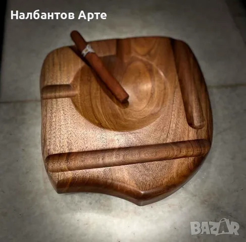 Пепелник за пури ръчна изработка, снимка 5 - Декорация за дома - 55584712