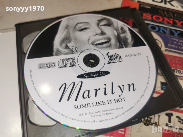 MARILYN MONROE 2CD ВНОС GERMANY 1006260903H2E6R, снимка 3 - CD дискове - 54843051