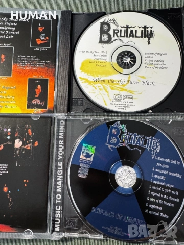 Brutality - Carcass - Monstrosity - In Battle - Cradle, снимка 3 - CD дискове - 54424376