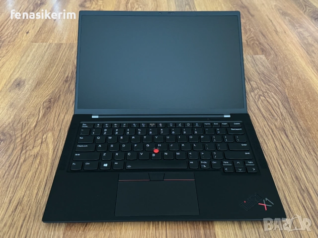 14' Full HD+ Core i7-1165G7 Lenovo ThinkPad X1 Carbon Gen 9 16GB LPDDR4X/512GB NVMe/Win 11/Бат 8ч, снимка 3 - Лаптопи за работа - 52305080