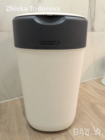 Хигиенен кош за пелени Tommee Tippee - Twist and Click, снимка 3 - Пелени, памперси - 54613971
