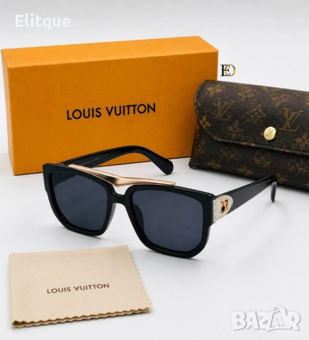 очила с черен обикновен калъф и ув защита tom ford Louis Vuitton , снимка 5 - Слънчеви и диоптрични очила - 54778552