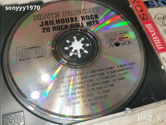 ELVIS PRESLEY CD-ВНОС GERMANY 0204261544H2E6R, снимка 2 - CD дискове - 54067288