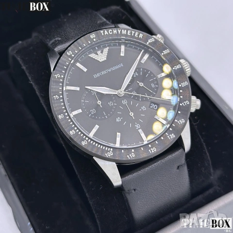 Emporio Armani AR11243 Mario Chronograph, снимка 3 - Мъжки - 47393365