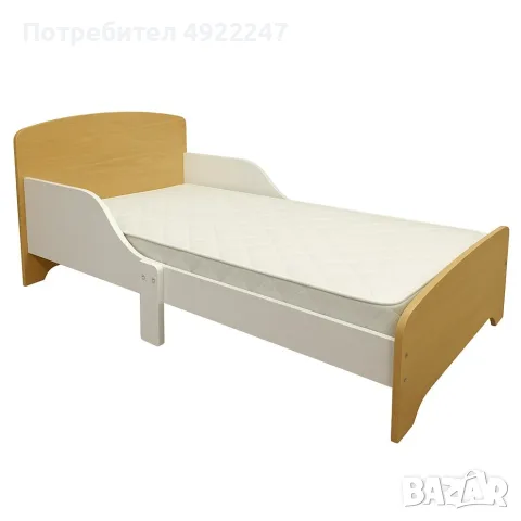 Детско Дървено Легло , снимка 2 - Бебешки легла и матраци - 55696345