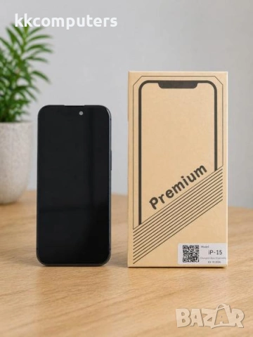 Premium LCD Дисплей за iPhone 16 Pro 6.3 + Тъч скрийн / Черен / Без Грешка Баркод : 484412