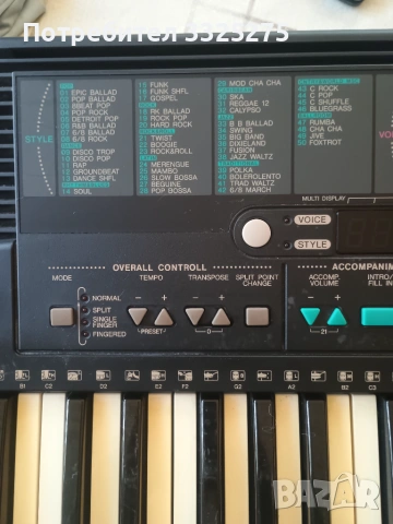 Синтезатор yamaha psr 215, снимка 2 - Синтезатори - 55074819