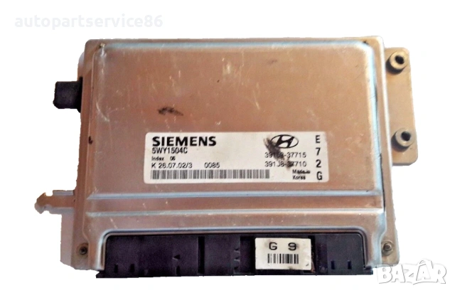 Блок за управление на двигателя (ECU) за Hyundai Coupe 5WY1504C / 39108-37715 / 39108-37710