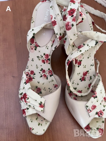 Дамски сандали естествена кожа Nine West, снимка 6 - Сандали - 55498654
