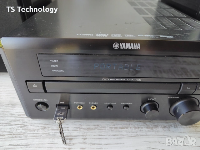 Премиум Hi-Fi система Yamaha PianoCraft (DRX-730 + NX-E300) – Пиано лак, снимка 11 - Аудиосистеми - 55255001